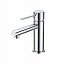 Grifo lavabo monomando Milos Stick cromo de Imex